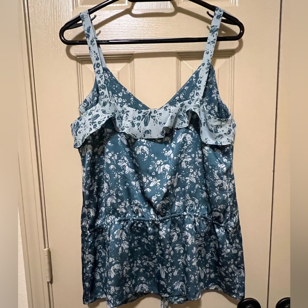 LC Lauren Conrad Sleeveless Tank Top Blouse Sz Large